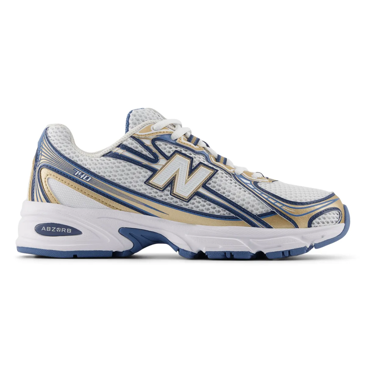 New Balance Men's U740HB2 Heron Blue/Gold/White