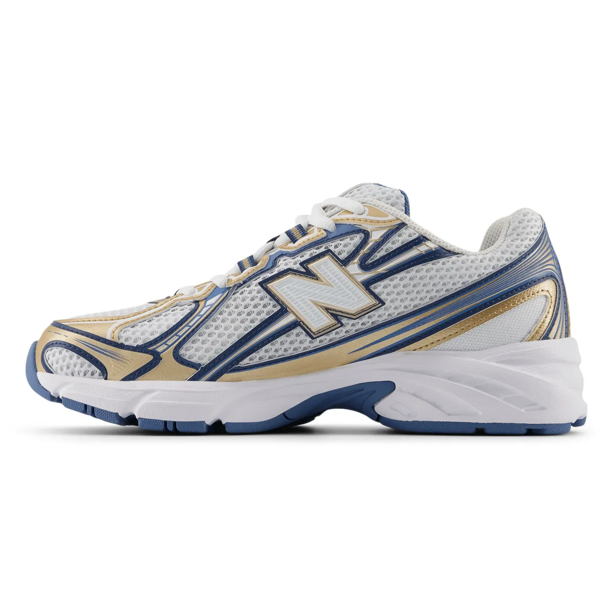 New Balance Men's U740HB2 Heron Blue/Gold/White