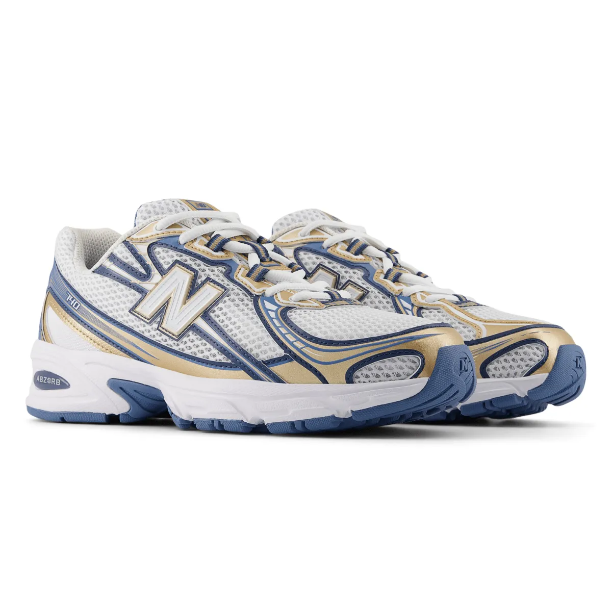 New Balance Men's U740HB2 Heron Blue/Gold/White