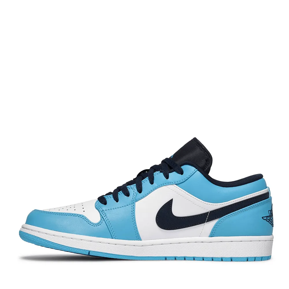 NIKE AIR JORDAN1 LOW UNIVERSITY BLUE WHITE 2021