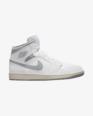 NIKE AIR JORDAN1 MID NEUTRAL GREY GS