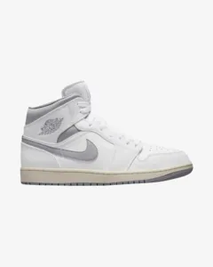 NIKE AIR JORDAN1 MID NEUTRAL GREY GS