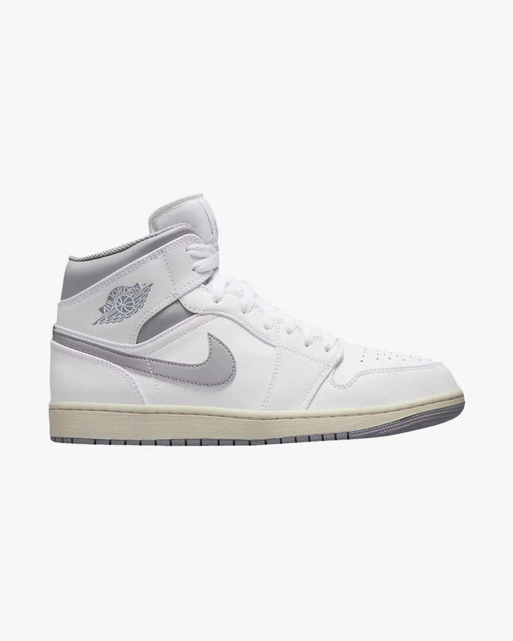 NIKE AIR JORDAN1 MID NEUTRAL GREY GS