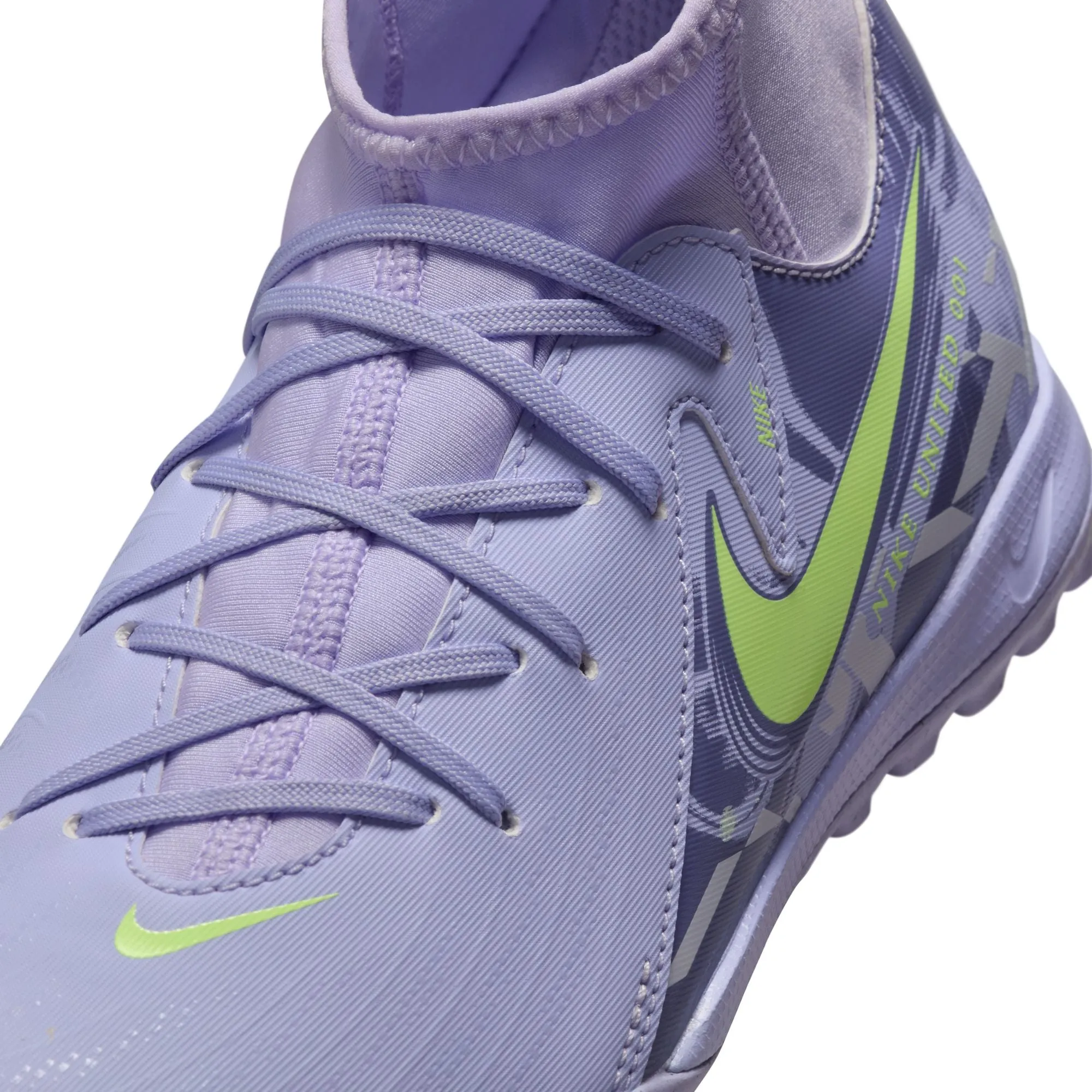 Nike Junior Phantom Luna II Academy TF Turf Soccer Shoes- White
