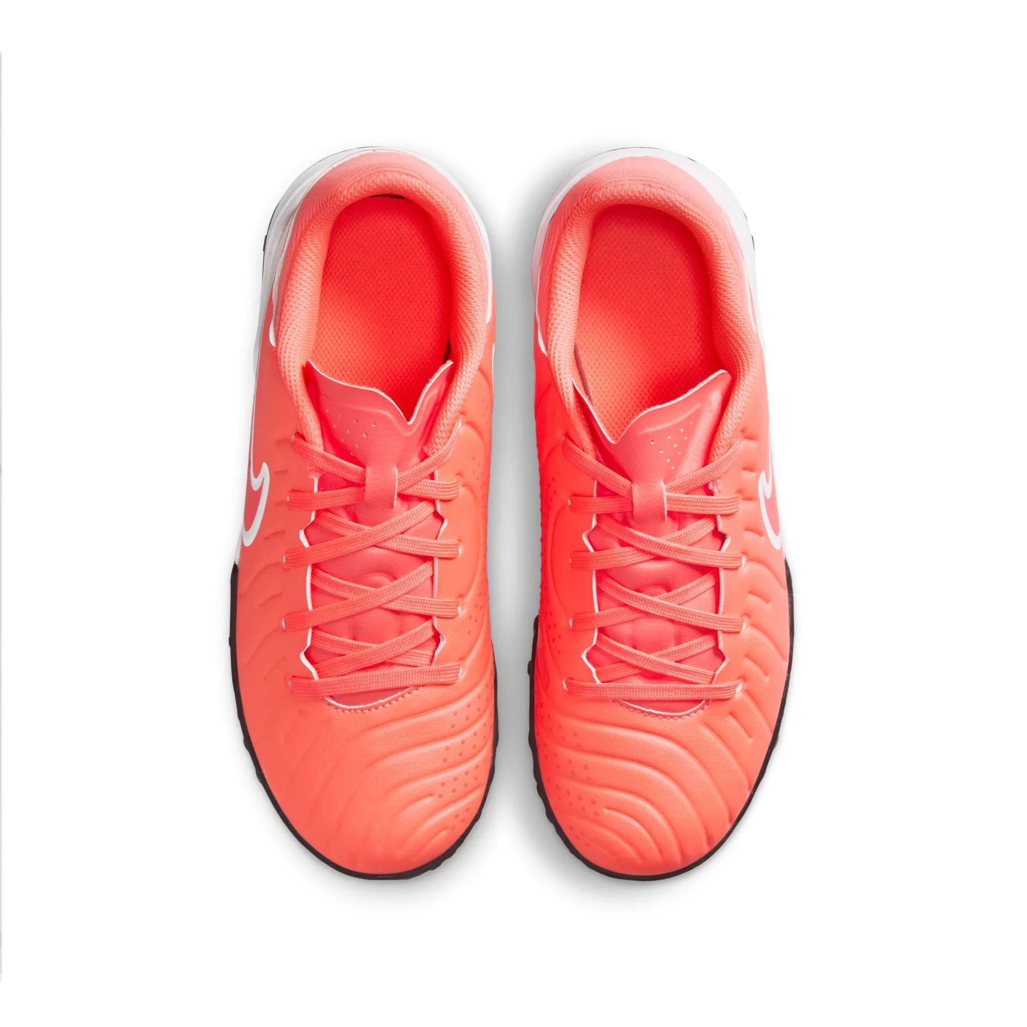 Nike Junior Tiempo Legend 10 Academy TF Turf Soccer Shoes -Hot Lava/White