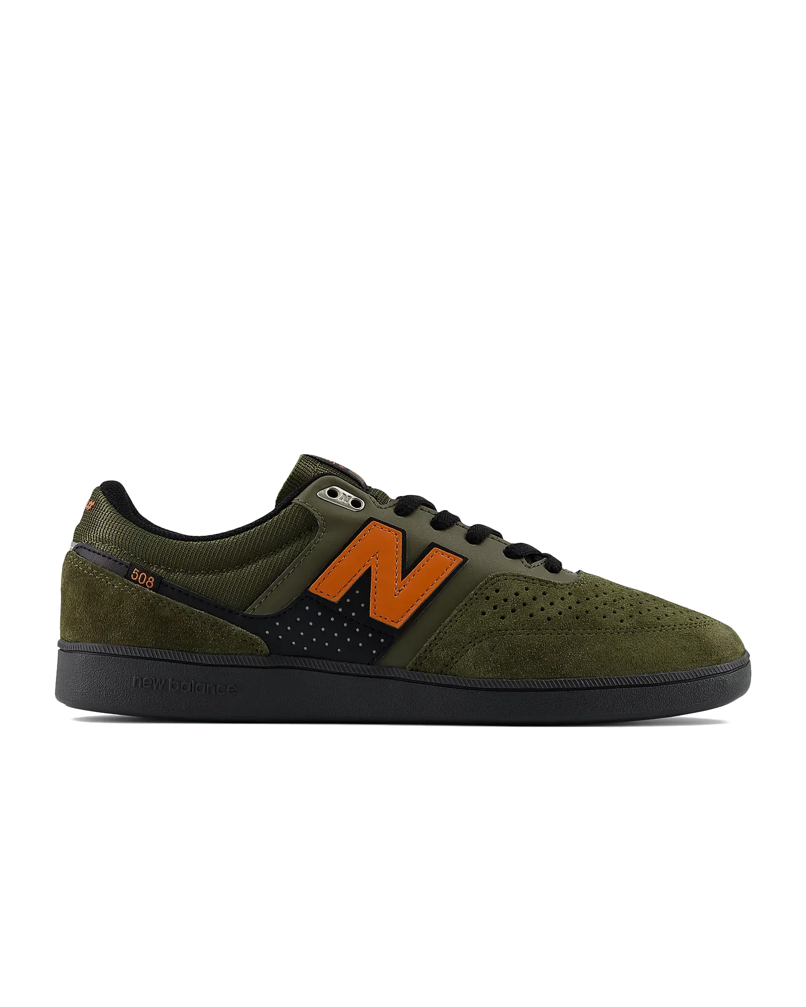 Numeric Brandon Westgate 508 Signature Shoes in Olive & Rust