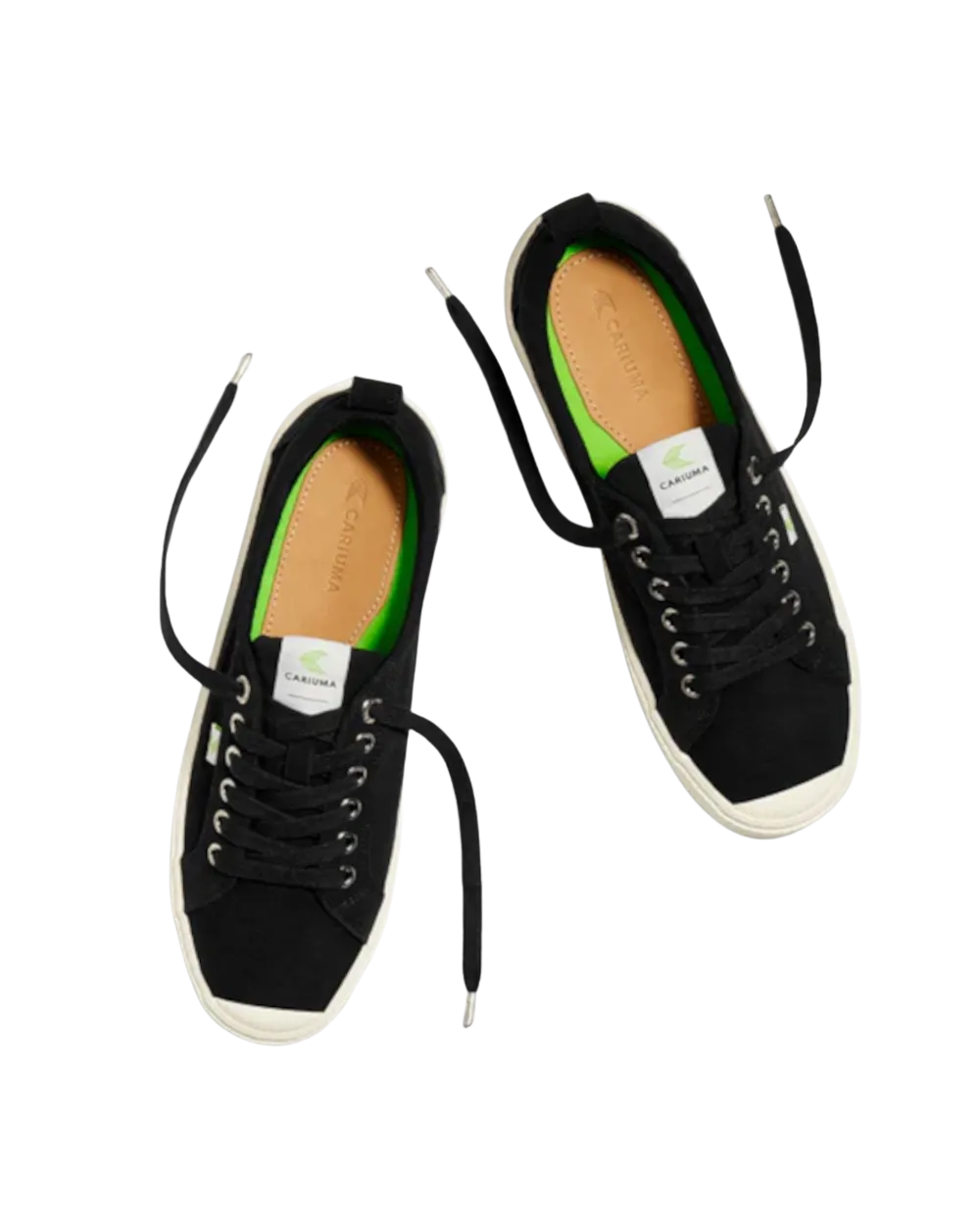 OCA Low Suede Shoes in Black