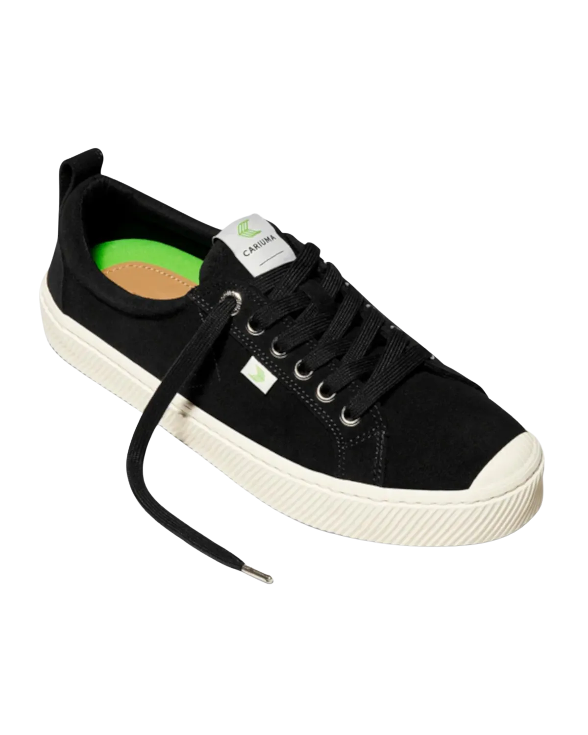 OCA Low Suede Shoes in Black