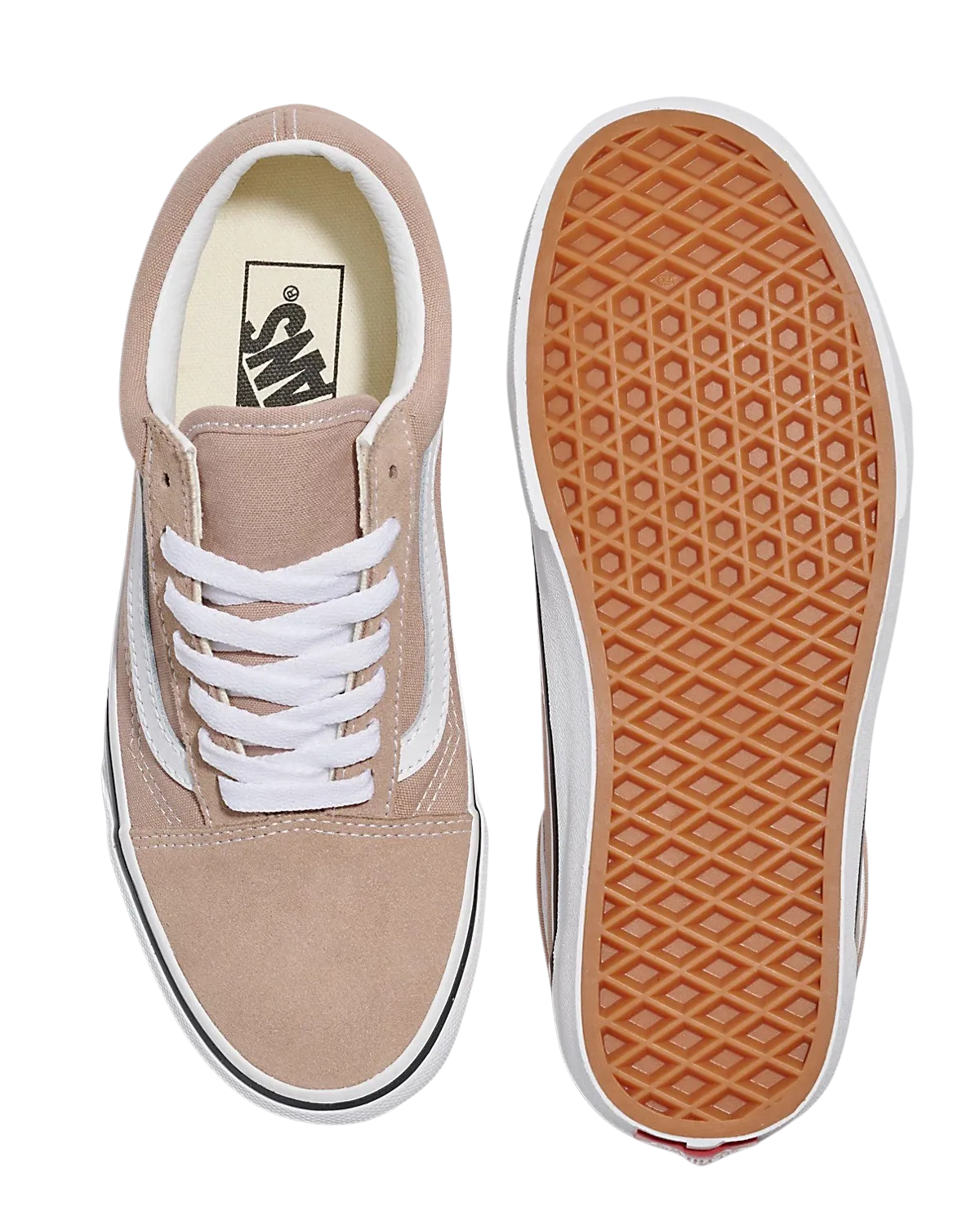 Old Skool Shoes in Warm Taupe Brown