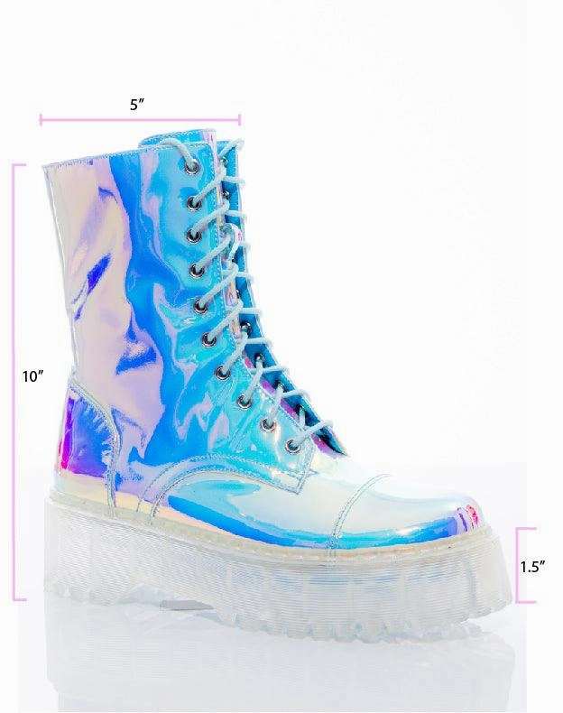 Opal Combat Boot
