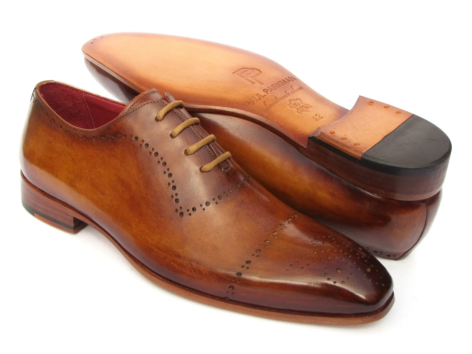 Paul Parkman Shoes Paul Parkman Men's Classic Brogues in Light Brown
