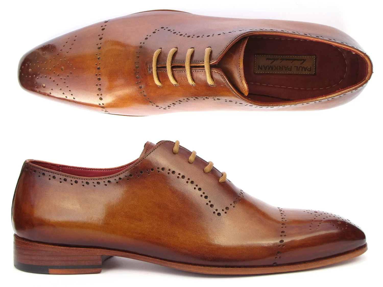 Paul Parkman Shoes Paul Parkman Men's Classic Brogues in Light Brown