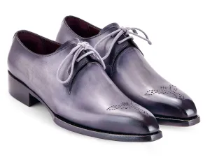 Paul Parkman Shoes Paul Parkman Men's Goodyear Welted Derby Shoes in Grey