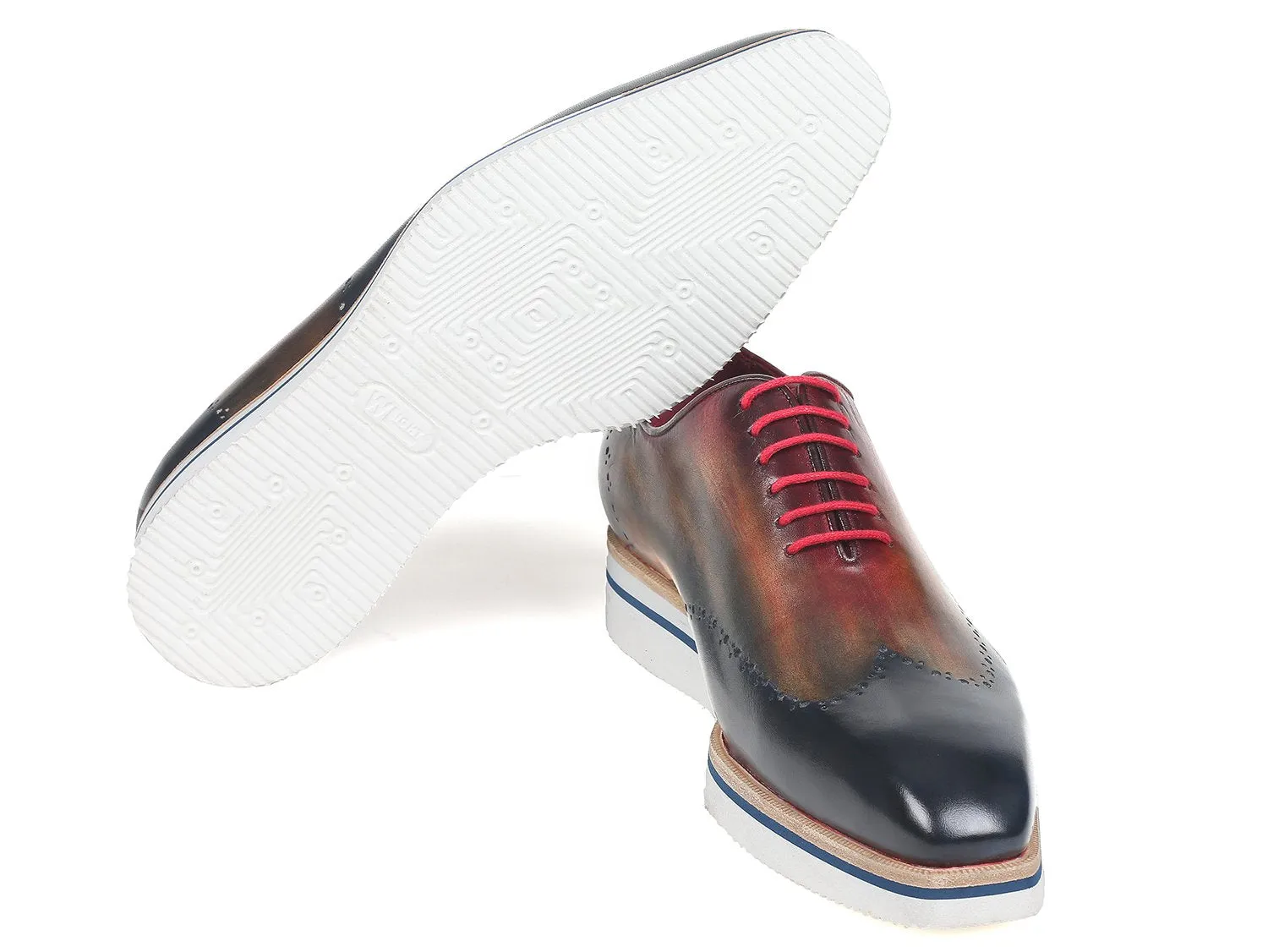 Paul Parkman Shoes Paul Parkman Men's Smart Casual Wingtip Oxfords in Multiple Colors