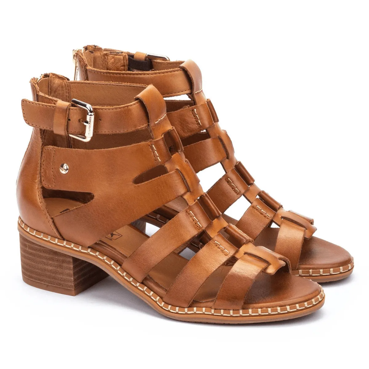 Pikolinos Women's Blanes Brandy Leather