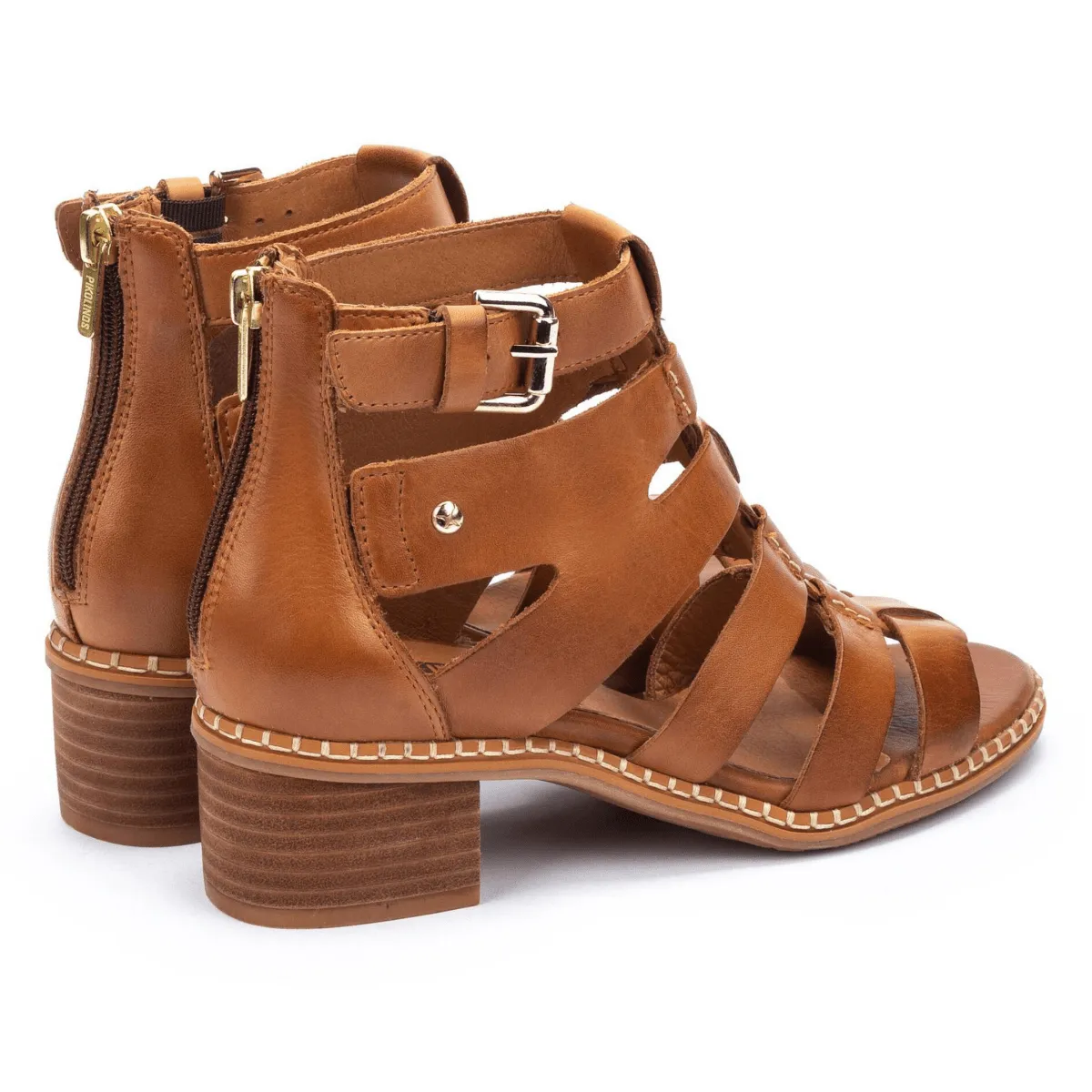 Pikolinos Women's Blanes Brandy Leather