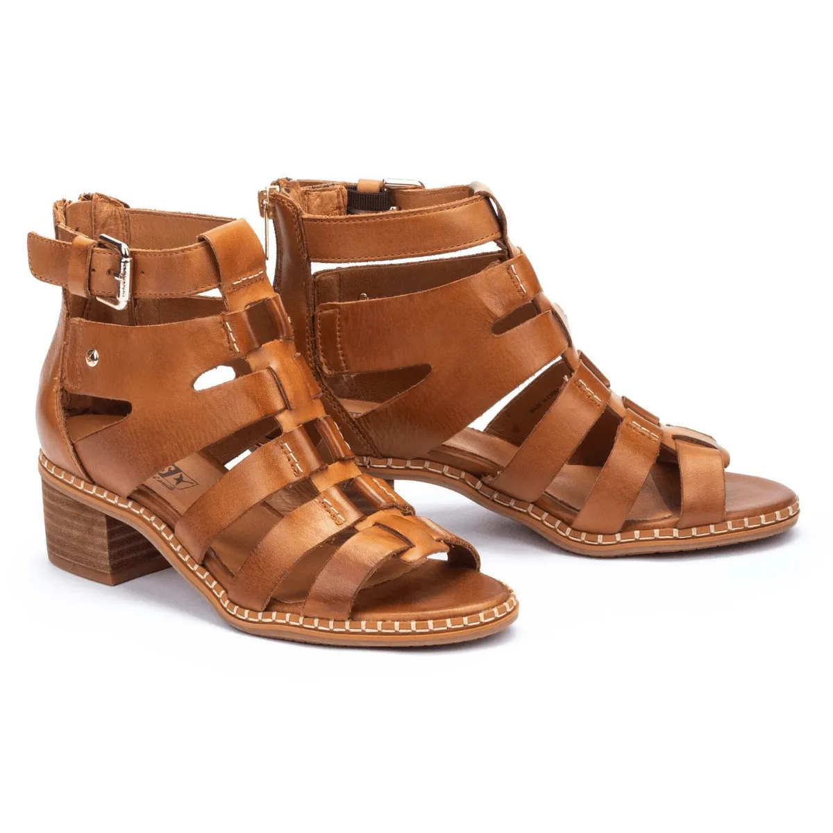 Pikolinos Women's Blanes Brandy Leather