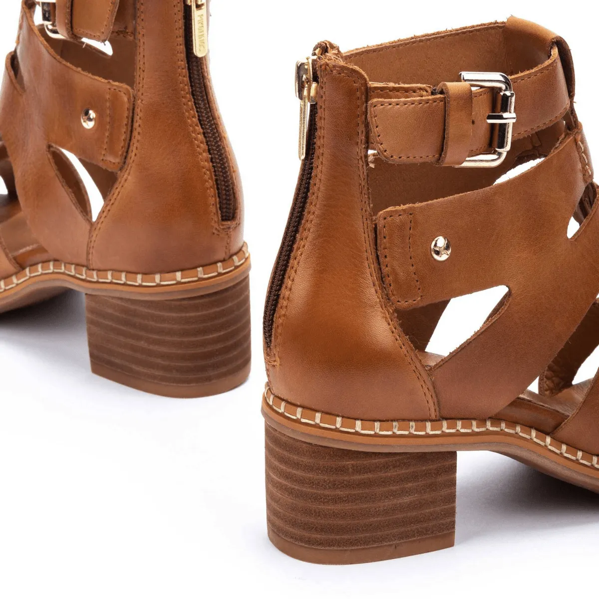Pikolinos Women's Blanes Brandy Leather
