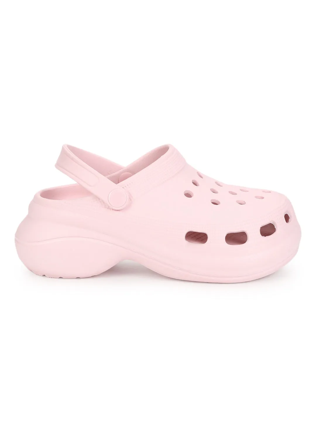 Pink PU Slip-On Croc Flats (TC-RS3479-PNK)