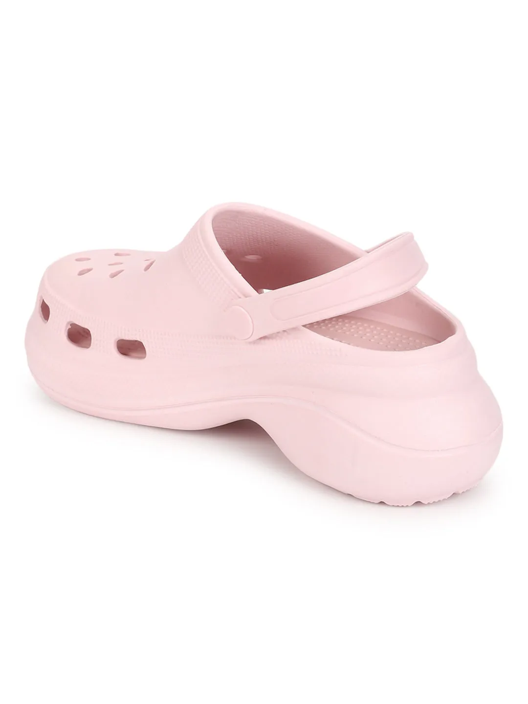 Pink PU Slip-On Croc Flats (TC-RS3479-PNK)