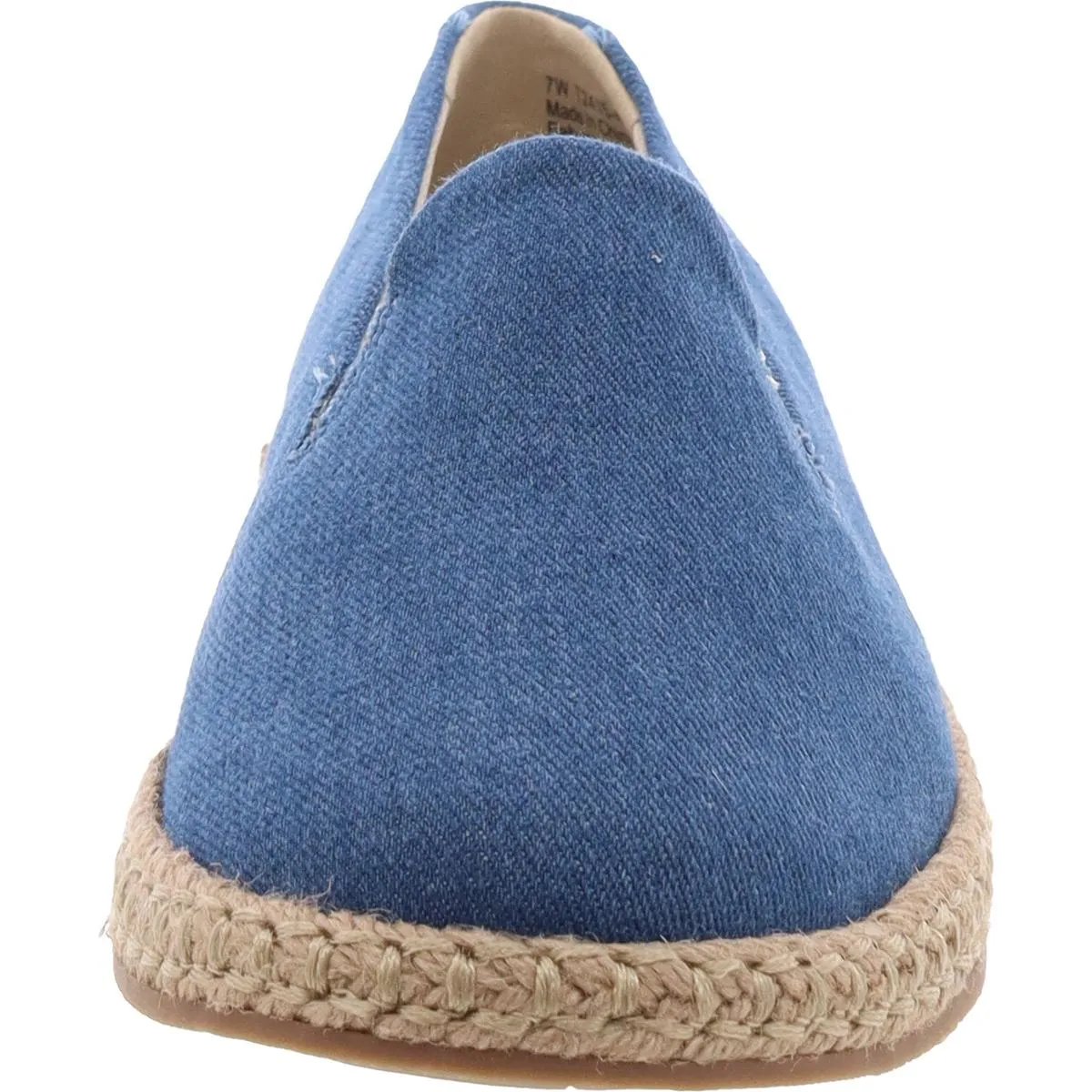 Poppy Womens Denim Boat Shoes