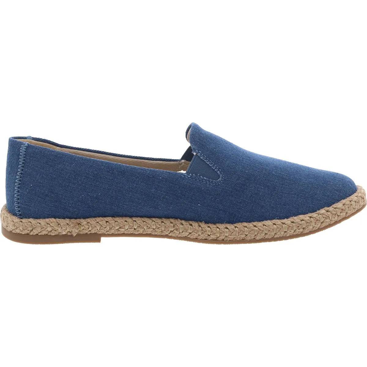 Poppy Womens Denim Boat Shoes