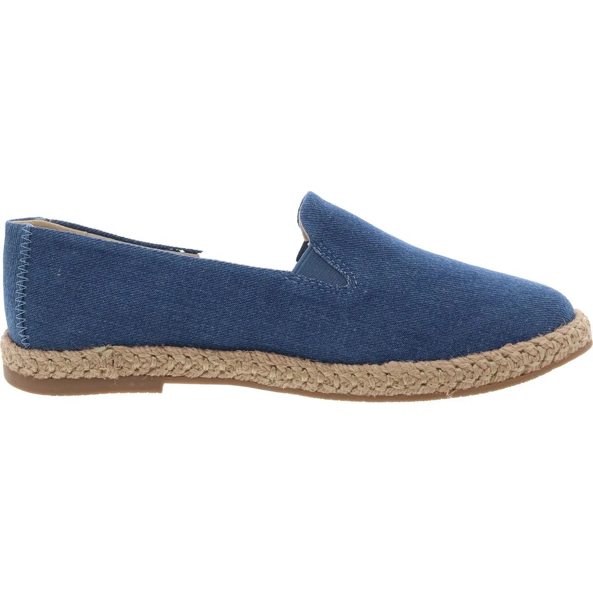 Poppy Womens Denim Boat Shoes