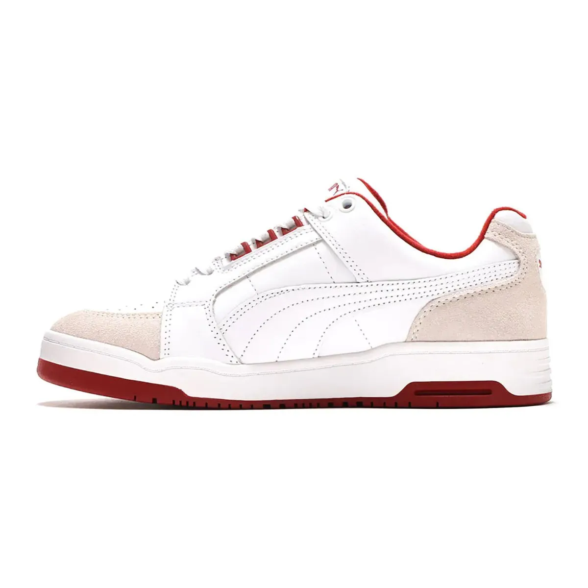 Puma Men's Slipstream Lo White/Burgundy