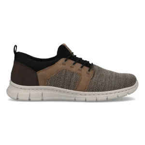 Rieker Men's B7796-64 Timo Mud/Black/Chocolate