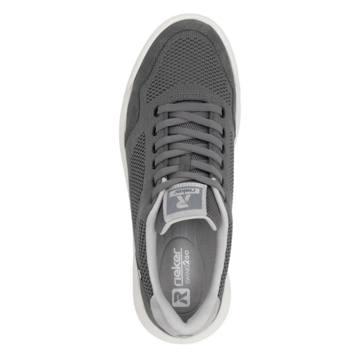 Rieker Men's U1104-45 Asa Smoke/Lead/Cement