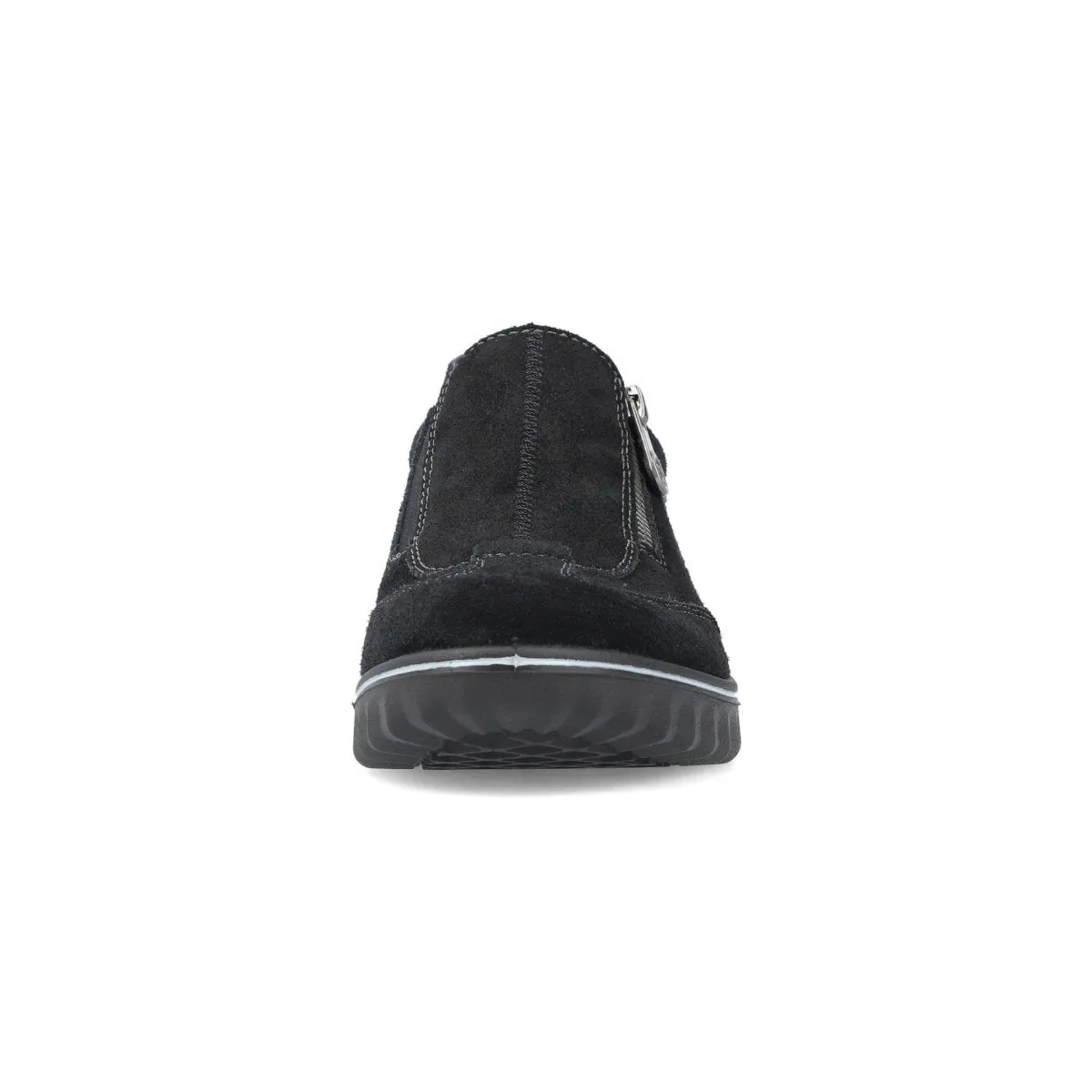 Rieker Women's 59071-00 Eugenia Black Nubuck Waterproof