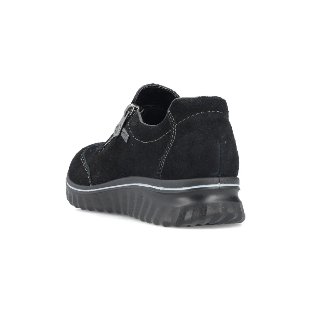 Rieker Women's 59071-00 Eugenia Black Nubuck Waterproof