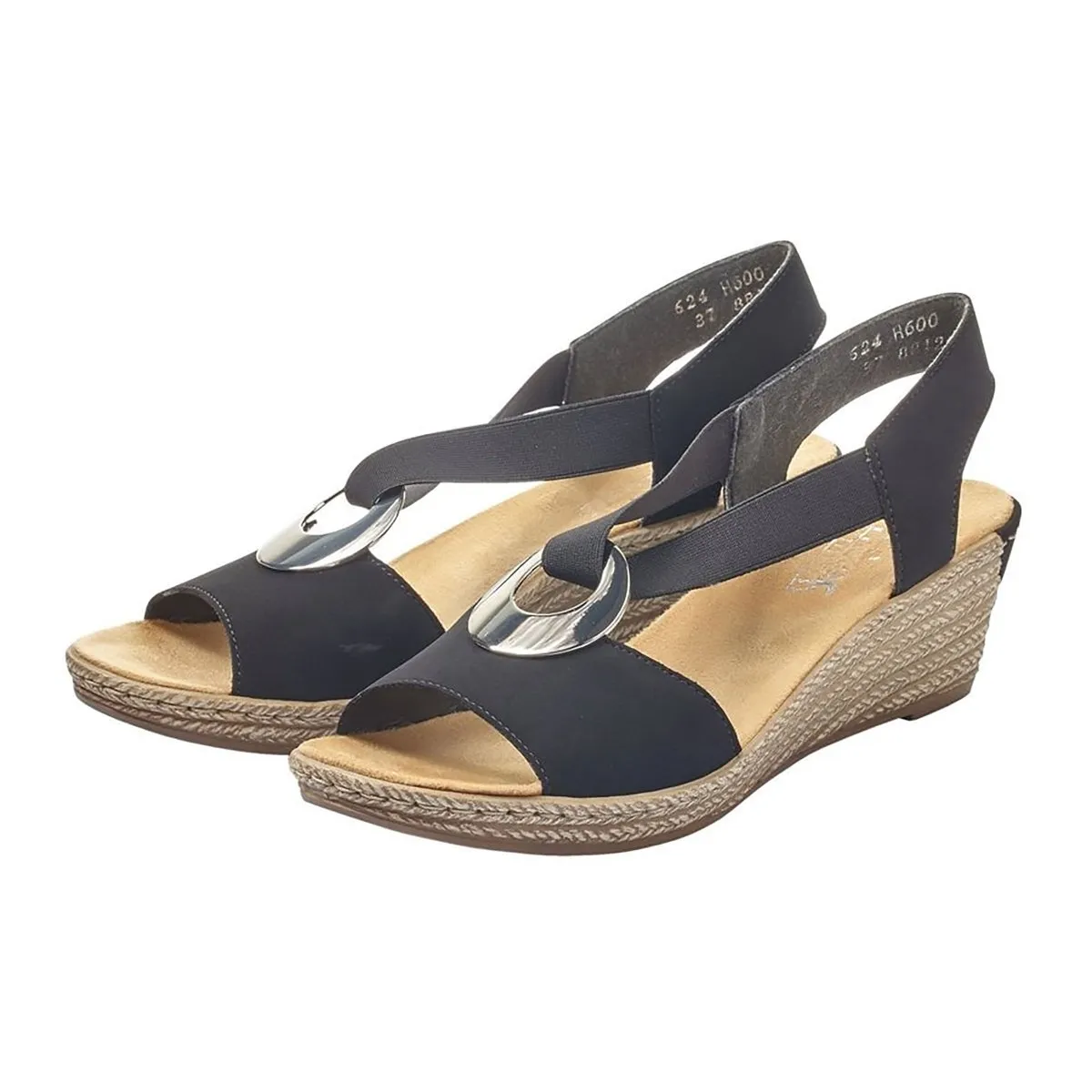 Rieker Women's 624H6-00 Black
