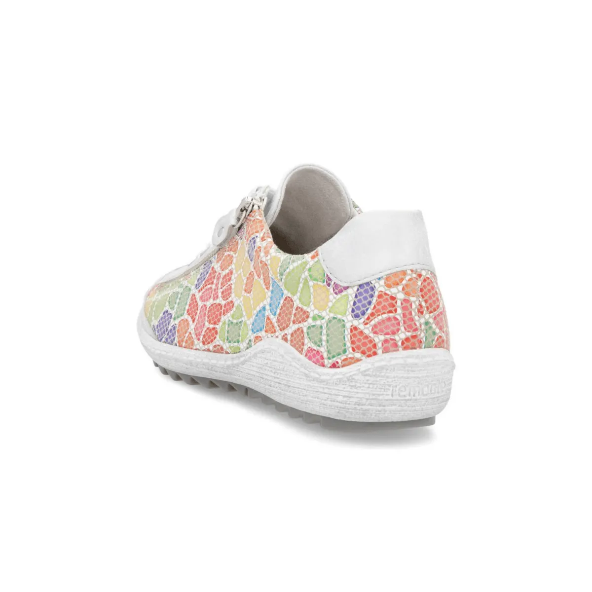 Rieker Women's R1402-97 Liv Ice/Multi Leather