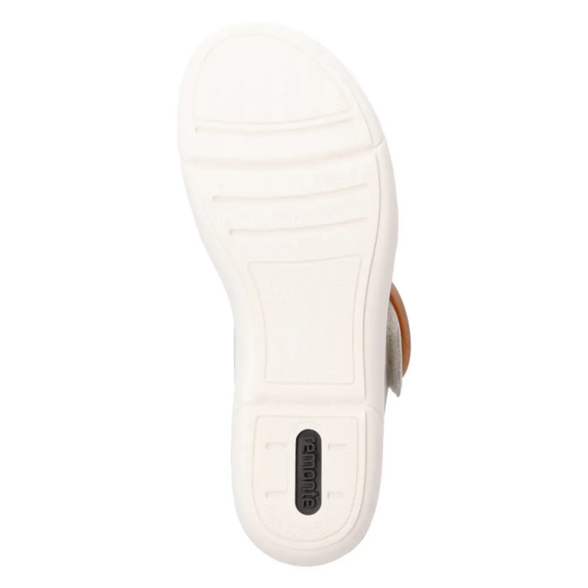 Rieker Women's R6853-12 Jocelyn Beige/Blue Leather