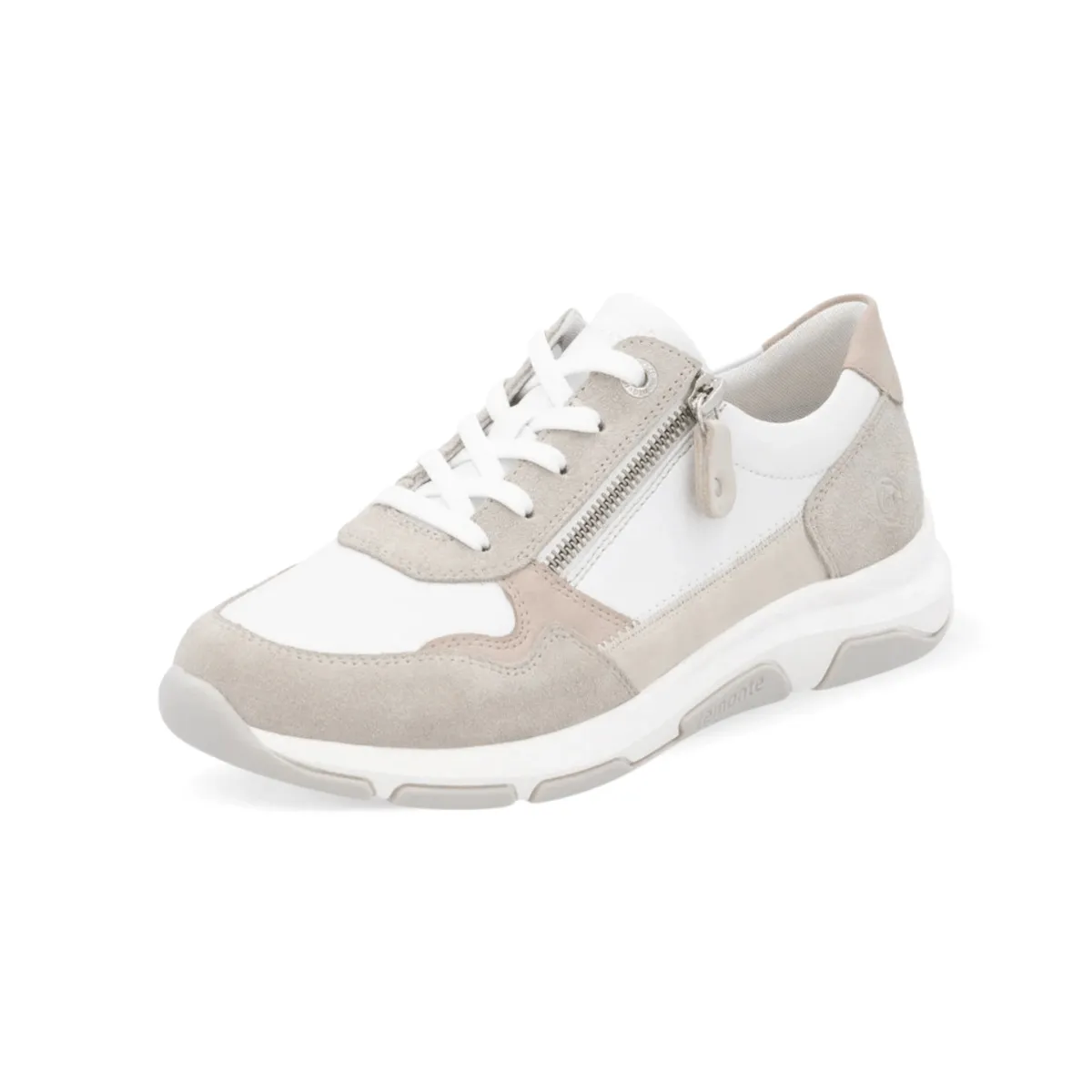 Rieker Women's Soraya D1S03-81 Quartz/White/Rose/Cream