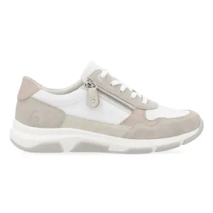 Rieker Women's Soraya D1S03-81 Quartz/White/Rose/Cream