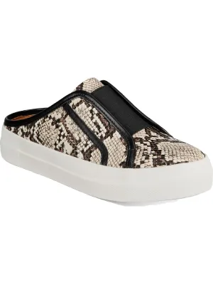 Russel Womens Athletic Flats Slip-On Sneakers