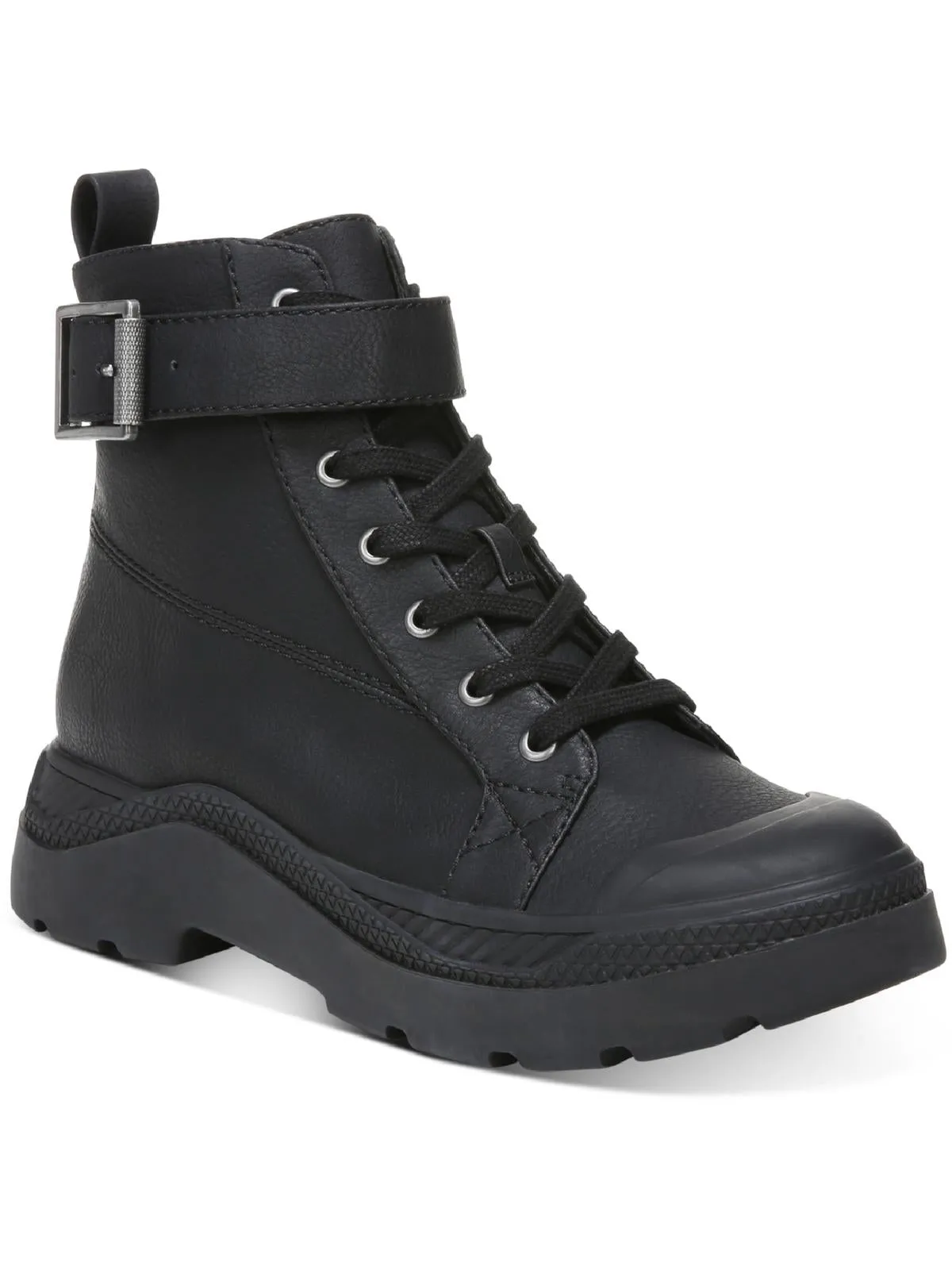 Ryane Womens Faux Leather Casual Ankle Boots