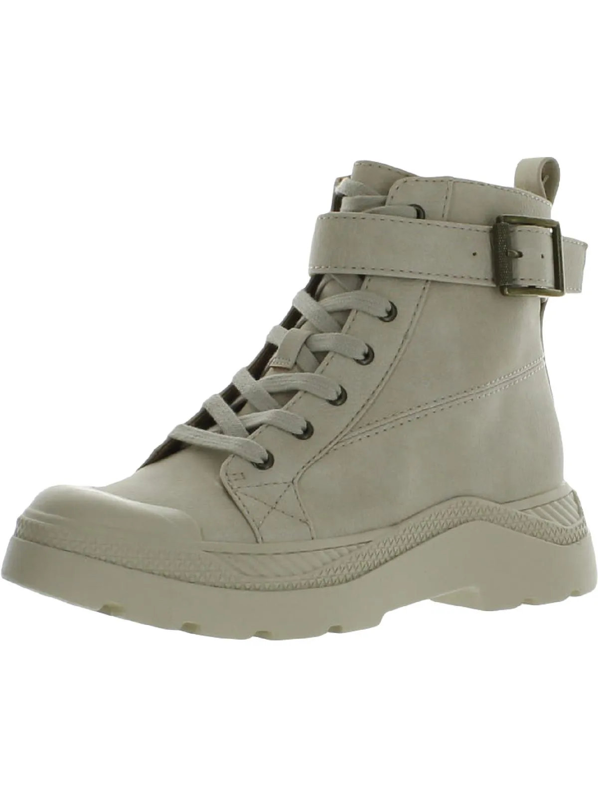 Ryane Womens Faux Leather Casual Ankle Boots
