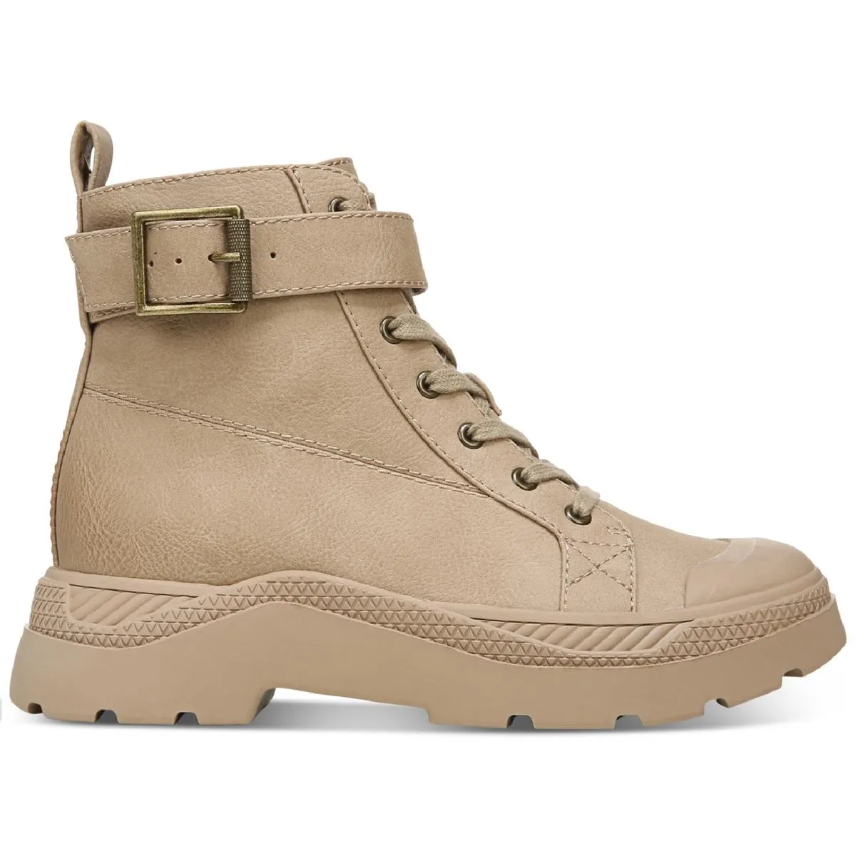 Ryane Womens Faux Leather Casual Ankle Boots