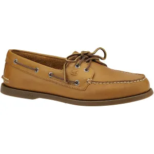 Sahara Mens Leather Casual Boat Shoes