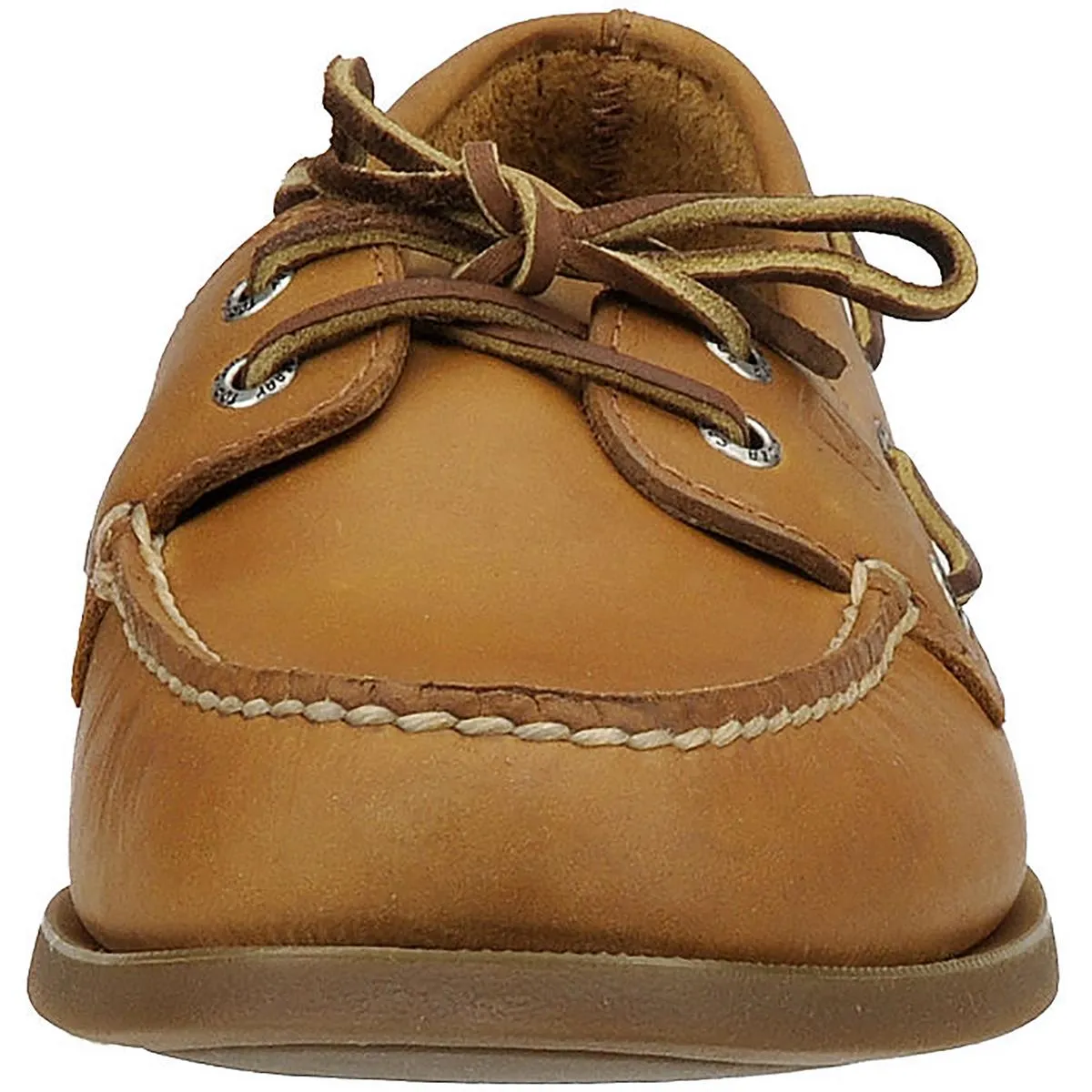 Sahara Mens Leather Casual Boat Shoes