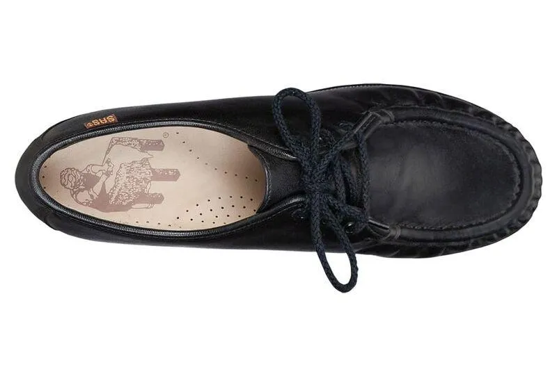 SAS Women's Siesta Black Leather
