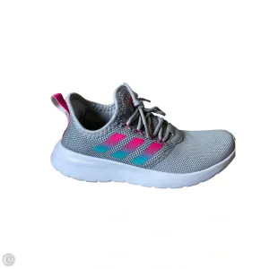 Shoes Athletic By Adidas In Grey & Pink, Size: 9