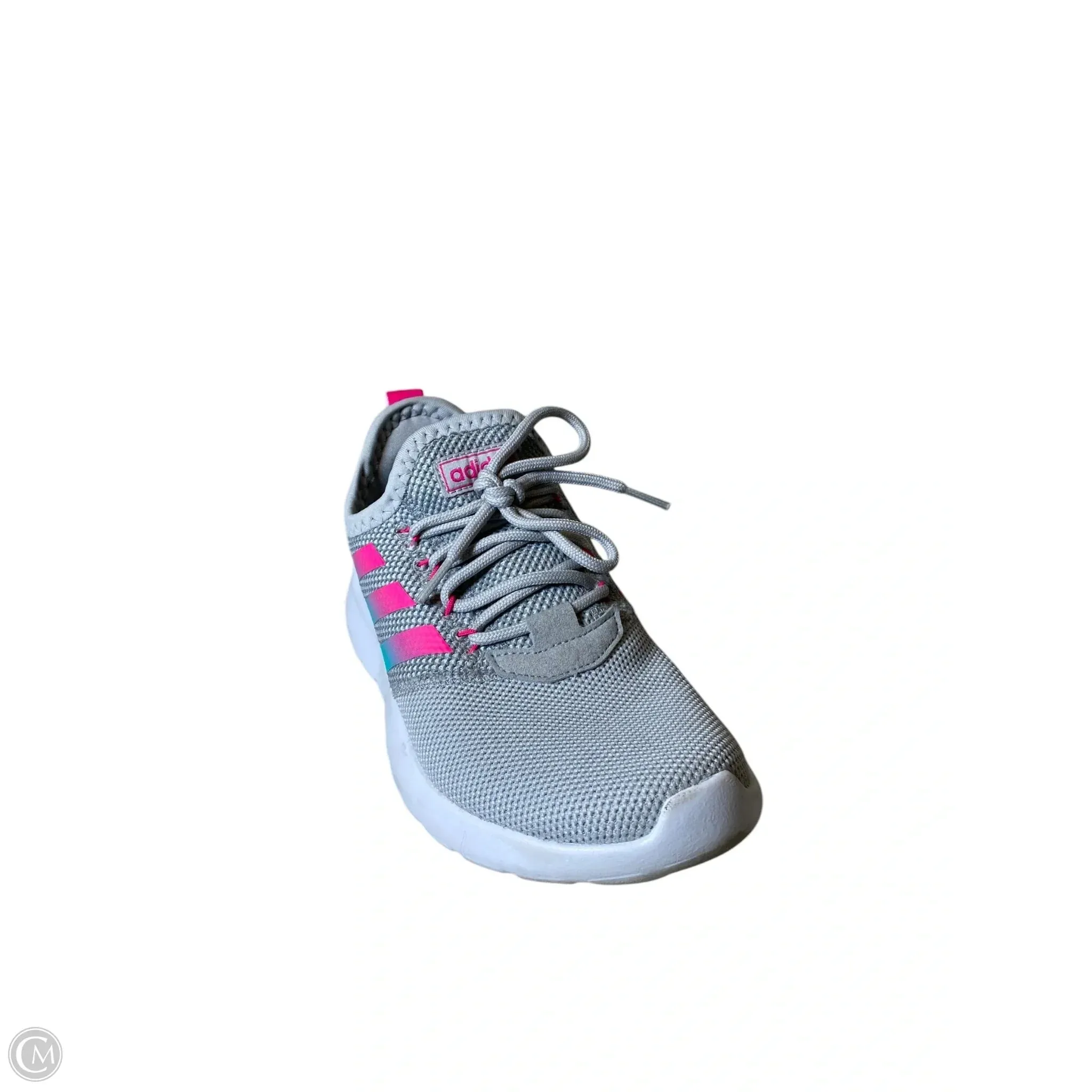 Shoes Athletic By Adidas In Grey & Pink, Size: 9