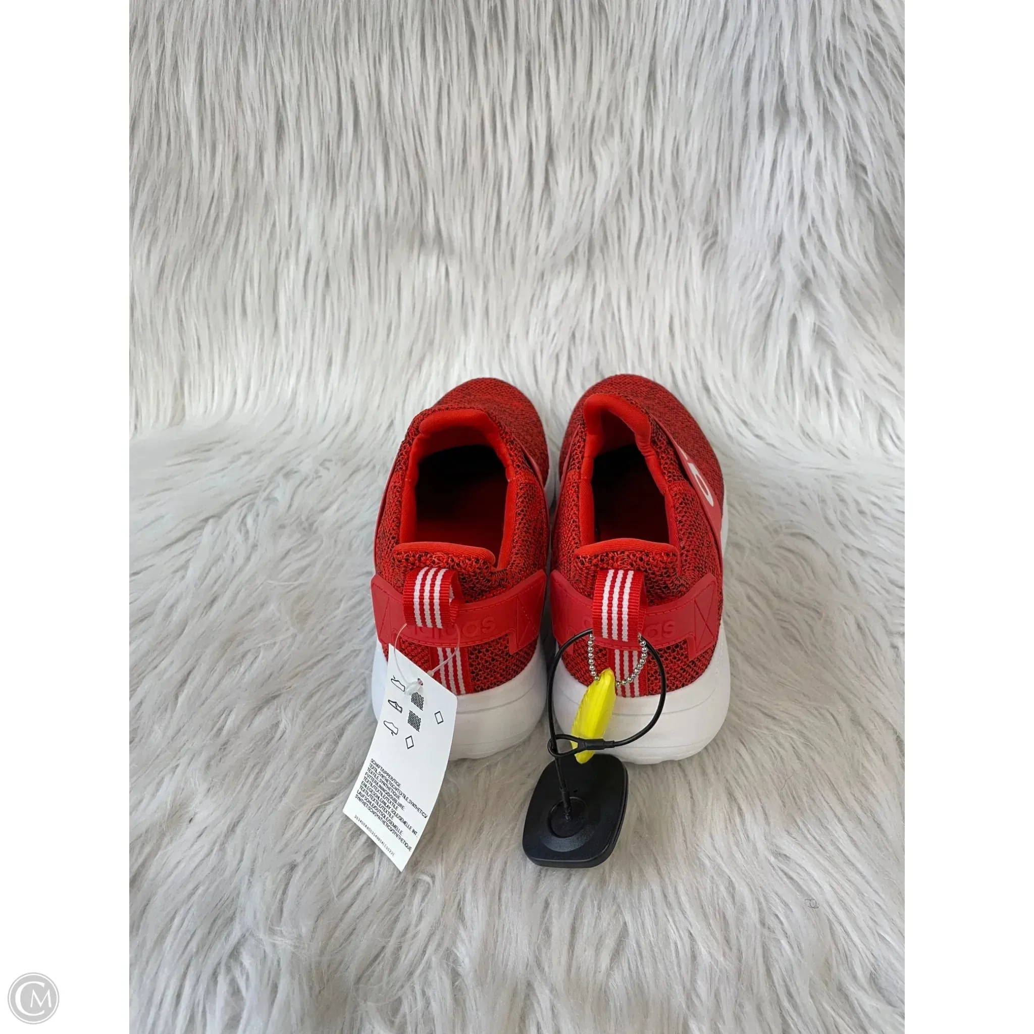 Shoes Athletic By Adidas In Red & White, Size: 9