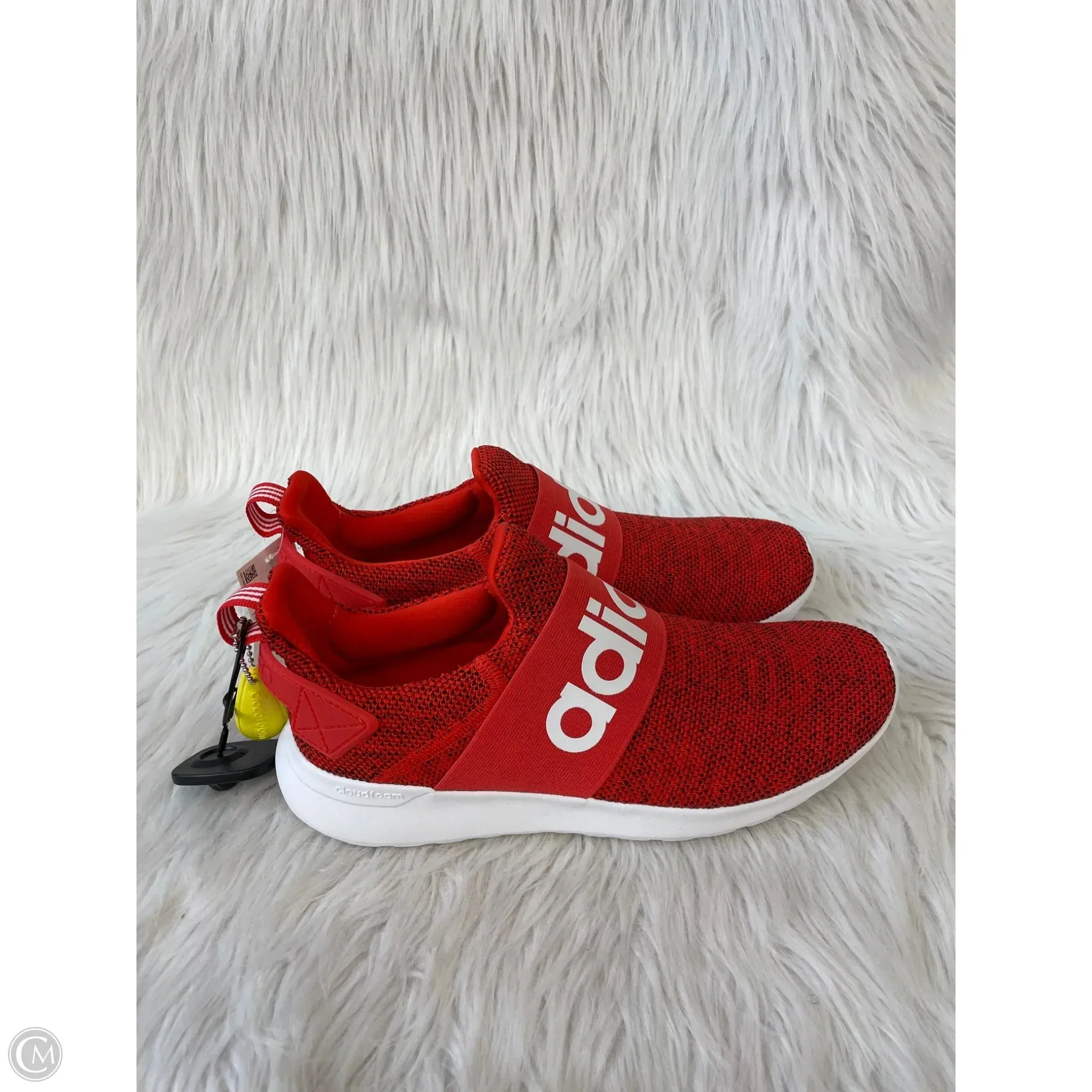 Shoes Athletic By Adidas In Red & White, Size: 9