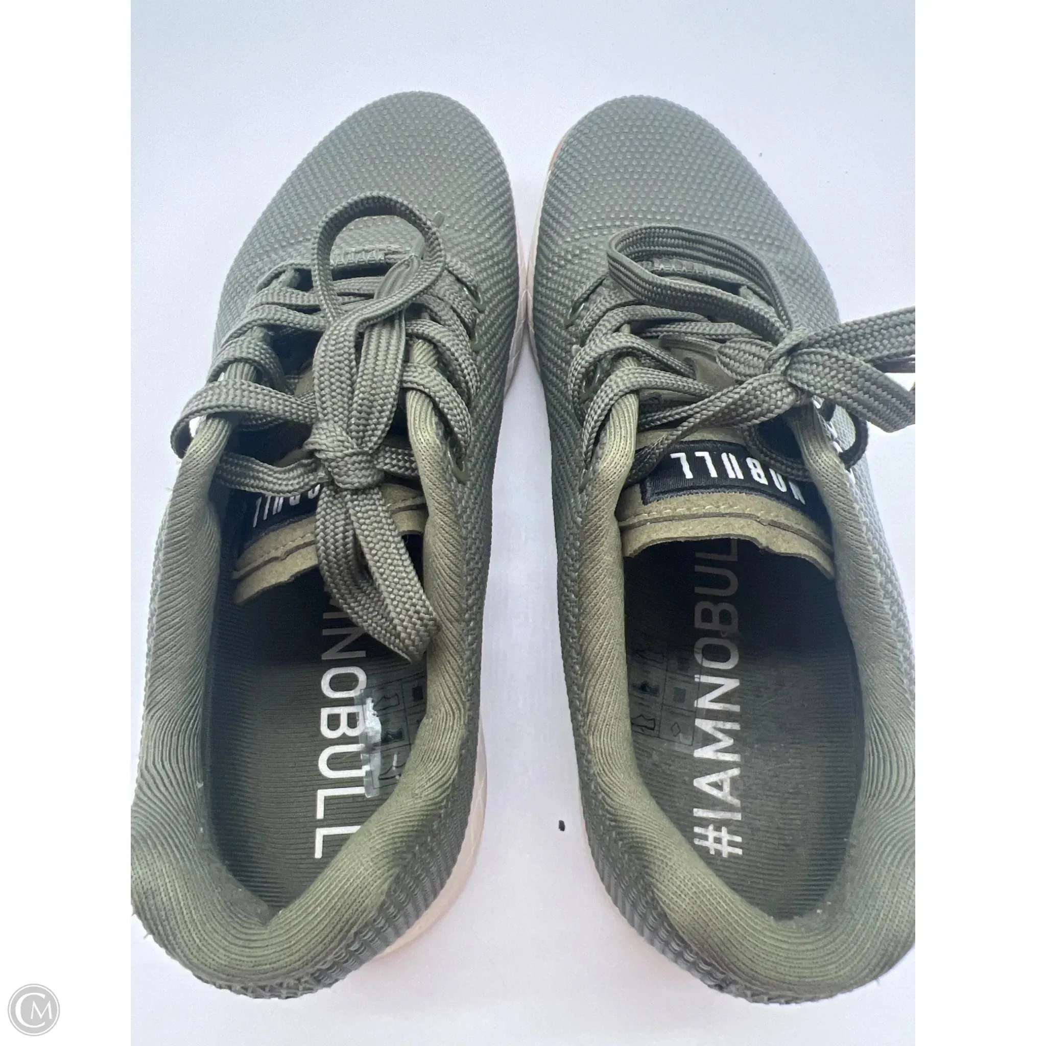Shoes Athletic By Clothes Mentor In Green, Size: 8