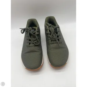Shoes Athletic By Clothes Mentor In Green, Size: 8